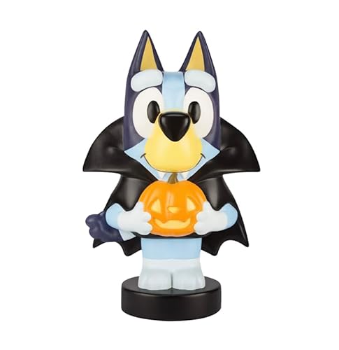 Generic Halloween Blue Blow Mold with LED Lights, Multicolor Plastic