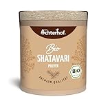 Shatavari Pulver Bio 50g | feines Shatavaripulver in Bio-Qualität | Klassiker aus dem Ayurveda | 100% naturrein | Ideal als Zugabe in Smoothies, Säften, Shakes & Co. | vom Achterhof