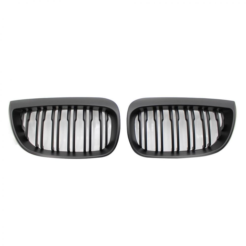 Rejilla frontal de riñón negra para Serie 1 E81 E87 recambio tuning exterior 5