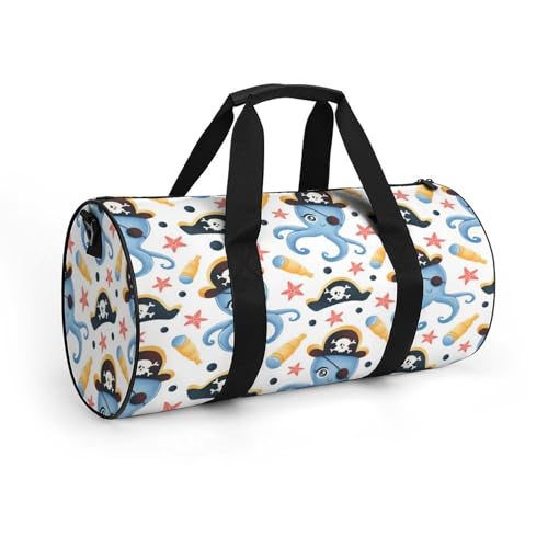 Duffel bag tête de mort pieuvre compact pour éviter l'encombrement - 7