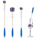 3Pcs Spazzola Bottiglia,Spazzola per Pulizia Bottiglie,Scovolino per Pulizia,Spazzola per Bottiglie di Vetro,per la Pulizia di Bottiglie,Caraffa Stretta Collana Bottiglie