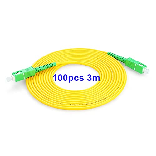 XLBH Optisches Faserzubehör 1. 0PCS. /Tasche SC/APC singlemod eLSZH LWL-Patchkabel für CATV. Netzwerk FTTH LWL-Jumper Kommunikationsausrüstung (Color : Red)