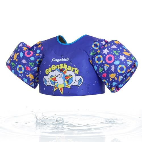 Image of Gogokids Puddle Float Jumper 24-66 Pounds, Toddler Swim Vest Kids Floaties