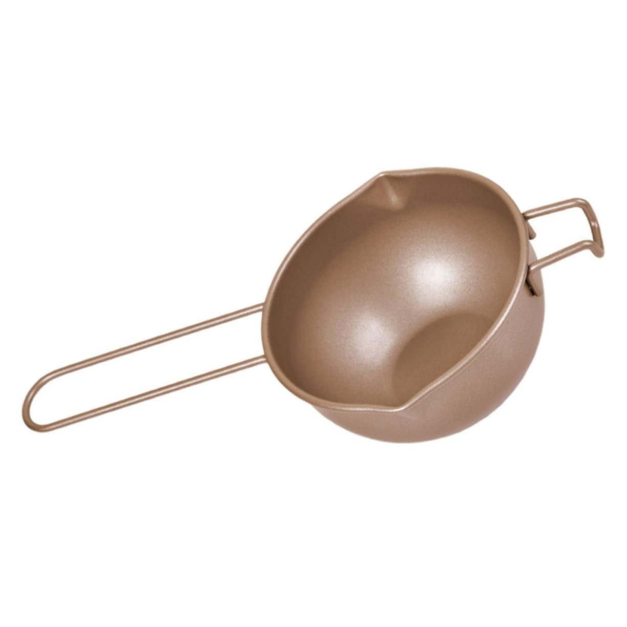 PRETYZOOM 1pc Cheese Boiler Butter Chocolate Melting Pot Diy Steel Melting Pot Melting Chocolate Container Ergonomic Handle for Easy Use