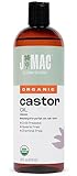 Certified Organic Castor Oil in BPA Free Bottle - We are fully certified as organic manufacturers by Organic Certifiers, Inc. Our organic castor oil is 100% cold-pressed and free of chemicals and preservatives. Bulk Castor Oil Organic - Excellent val...