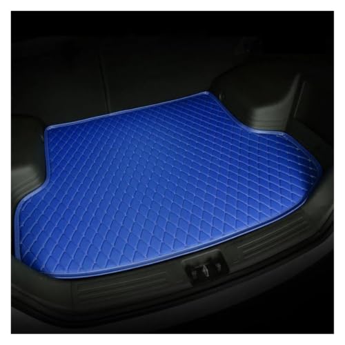 Tapis de coffre personnalisé bleu pour résoudre les problèmes de saleté à l'arrière