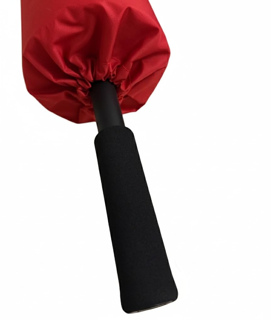BAY Blocker 65 cm rot Schlagpolster mit Stiel Griff Box Sticks Blockierer Boxen Softstick Schaumstoff Schläger Kampfsport Basketball Blocking Pads Krav MAGA Lacrosse Schlagkissen