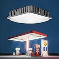 LED Canopy Light 70W 10500LM, Selectable Wattage 30/45/60/70W, 3CCT 4000/5000/6500K, LED Canopy Lights Outdoor for Gas Station, Carport, Garage, Shop, IP65 Waterproof, 0-10V Dim, 100-277V, ETL Listed