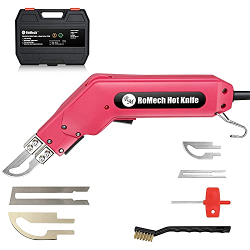 Foam Cutter Pro Electric Hot Knife+Replacement Parts(Arc)+Replacement Parts(2") #TOP11