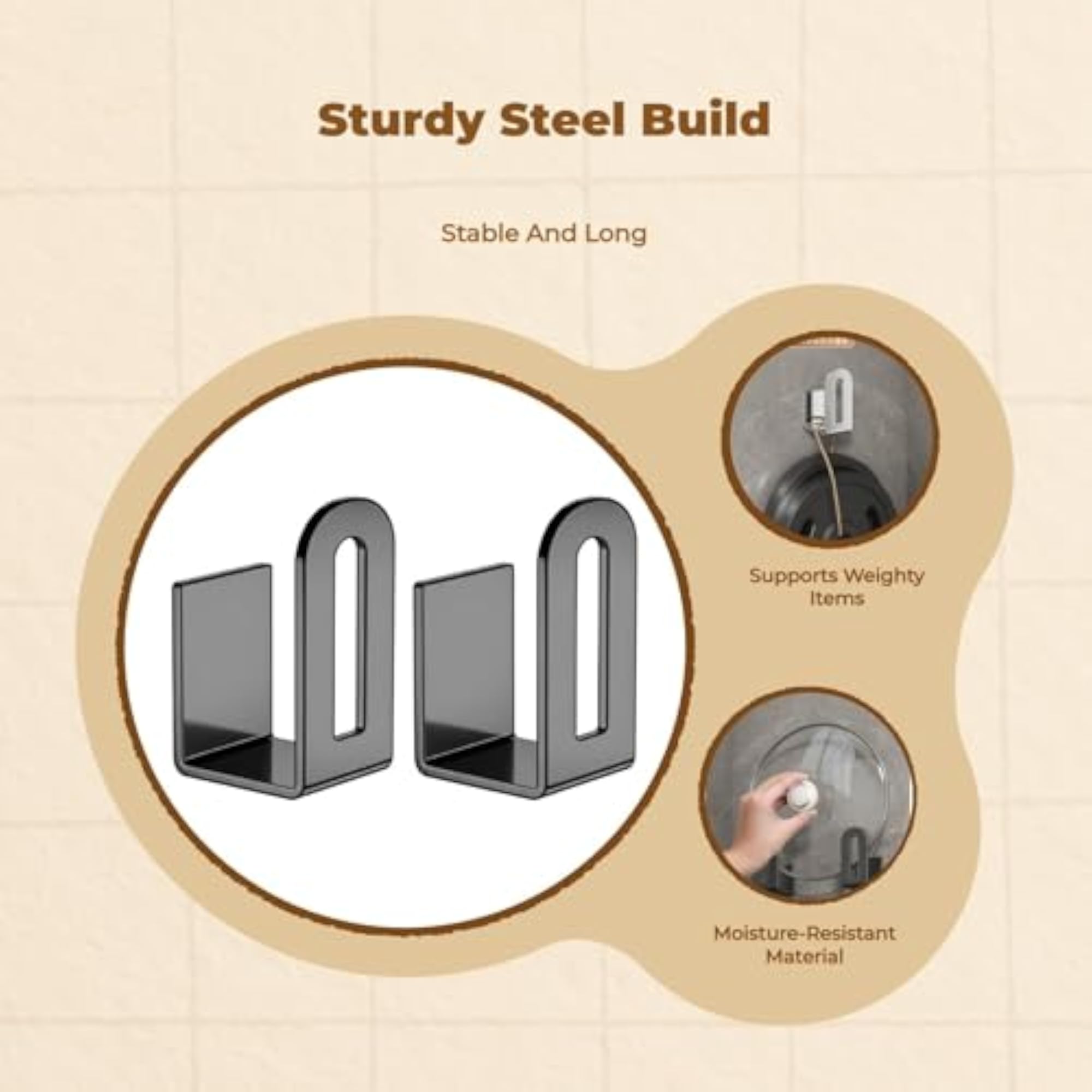 Kitchen Pot Lid & Cutting Board Holder, Storage Rack