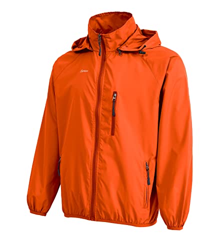 Image of Men's Lightweight Waterproof Jacket Packable Windbreaker