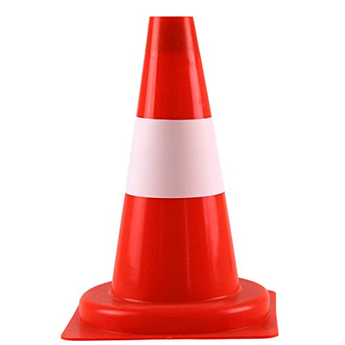Tagesleuchtender Verkehrskegel 32-50 cm