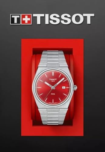 Image of Tissot PRX Quartz Red Dial Men's Watch T137.410.11.421.00