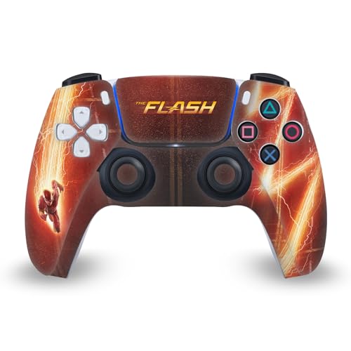 Skin vinyle The Flash PS5 Slim de Head Case Designs finition premium