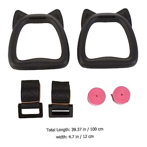 Set Ajustable de Anillas de Gimnasia para Niños con Cintas Resistentes miniatura 6