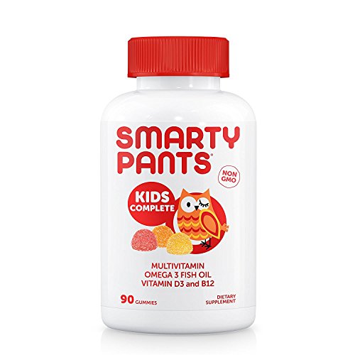 SmartyPants Kids Formula Daily Gummy Vitamins: Gluten Free, Multivitamin & Omega 3 Fish