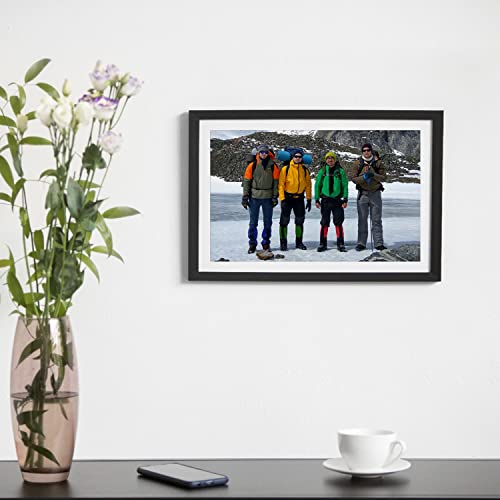 Image of Ritwika's Customised Photo Frame With Your Picture | Personalised Gift For Anniversary, Birthday, Wedding, Couples | Sizes 13.5 inch x 9.5 inch, Set of 1 and Two Frame Colours