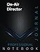 Produktbild On-Air Director, Professional Journal, Office writing Notebook, Organizing Notes, Large Format, 8.5 x 11 inches, 140 pages