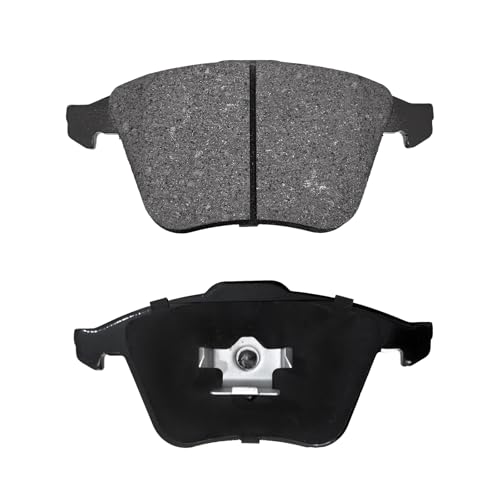 Image of Brake Pads Fit for 05-09 Audi A4 (Quattro), 06-11 A6, 05-09 A6 Quattro | D1111 D1108 Front Rear for 2005-2009 Audi A4, 2005-2009 Audi A4 Quattro, 2006-2011 Audi A6, 2005-2009 Audi A6 Quattro