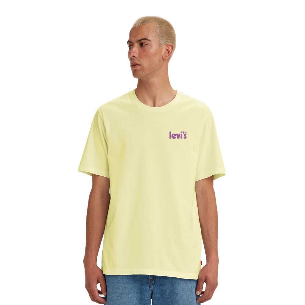 Levi's Herren Ss Relaxed Fit Tee T-Shirt,Core Poster Lemonade,S
