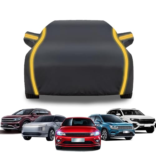 Funda Coche Exterior para Skoda Octavia (2021-2026),Cubre Coches Exterior Impermeable Respirable Rasguño Altamente Elástico Resistente Al Polvo Lluvia Nieve All Weather