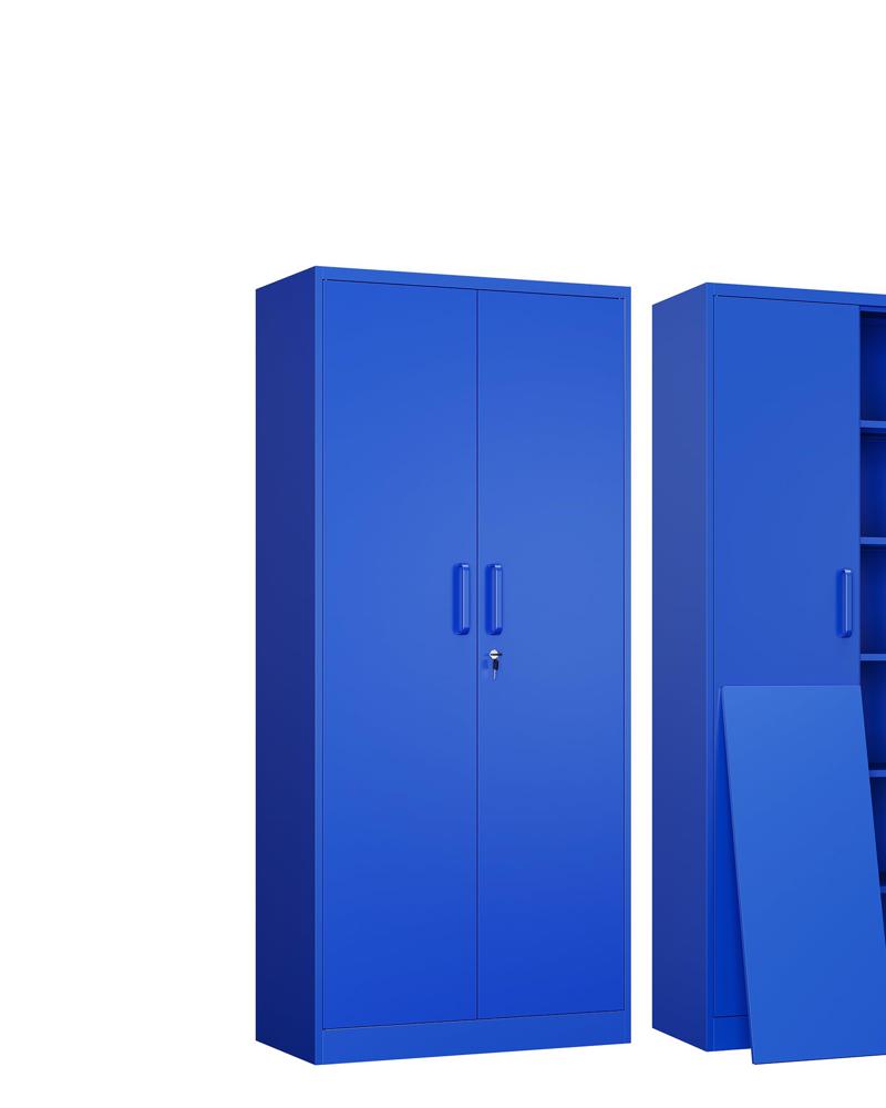 Amazon.com: Yizosh Metal Garage Storage Cabinet with 2 Doors and 5