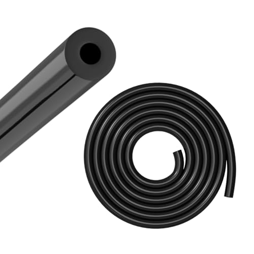 Bekelan 5/32 (4mm) ID Silicone Vacuum Tubing Hose Line 5FT 130PSI Max Pressure Black