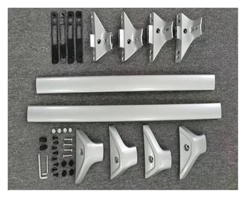 Barre transversale Toyota RAV4 support de toit anti-bruit argent