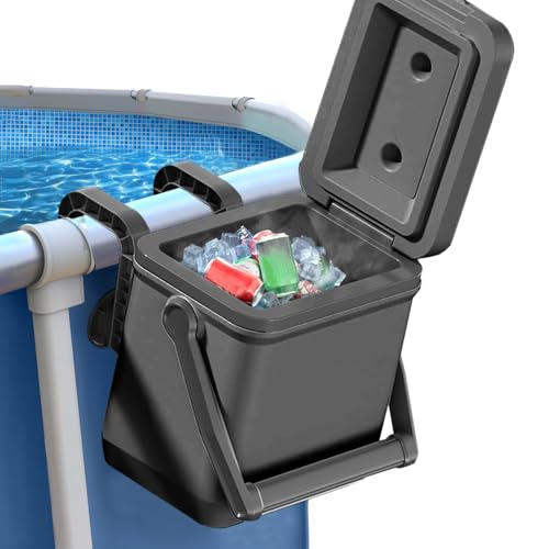 Enfriador para Piscinas Exteriores - Enfriador Rígido Aislado con Asa,Portátil De Gran Capacidad para Accesorios De SPA Piscina Fiestas Camping Actividades Exteriores Picnic Jardín