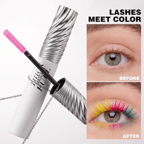 AKARY Volumizing Lengthening Mascara, Waterproof Smudge-Proof Lash Makeup... - Image 3