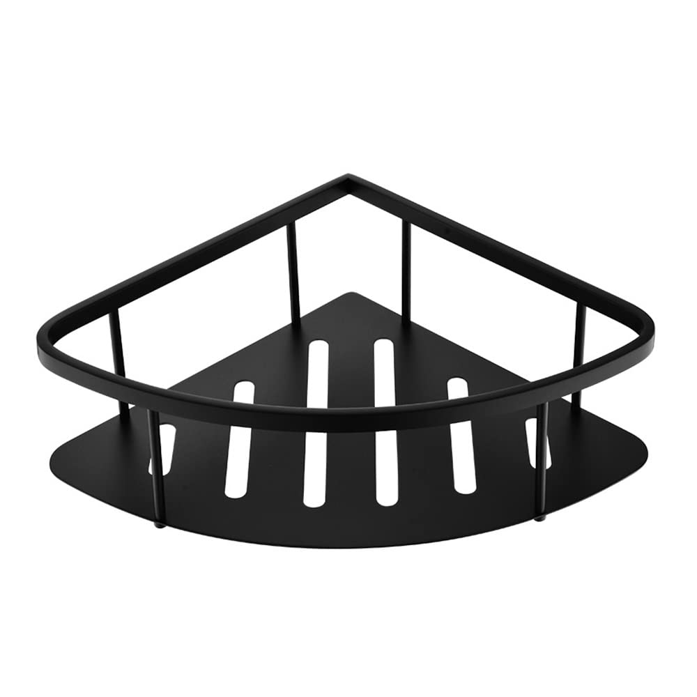 ZJHFFFG Corner Shower Caddy Bathroom Shelf Shower Triangle Storage Rack Wall Mounted Home Organizer Bath Accessories Shampoo Shower