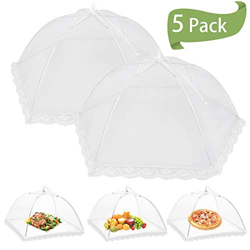 Onarway Food Serving Tents 3x 17 Inch & 2x 30 Inch Pop-Up Encrypted