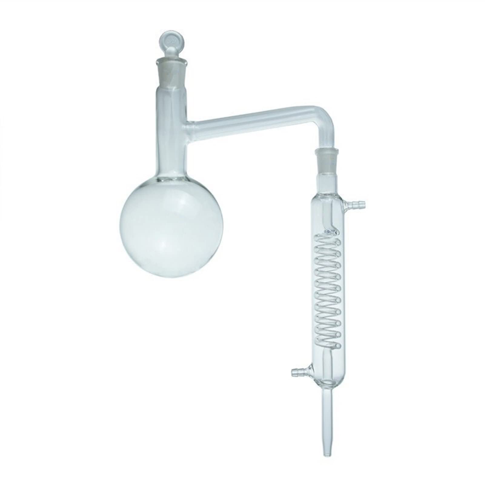 250ml Lab Distillation Flask Cornue avec Sol en Verre Borosilicate 3.3 Stopper en Verre Résistant À La Chaleur Personnalisable Distillation Lab Flasks- Pack 1 (Size : 250ml)