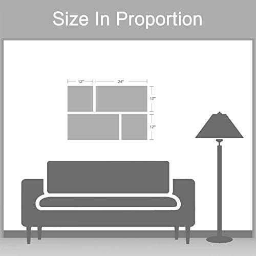 ARTISTIC PATH Beach Ocean Canvas Wall Art: Ocean Wave & Pathway and Beach Relax Signs Giclee Prints Artwork Picture for Bedroom(Overall 36" W x 24" H, Multi-Sized) - Image 2