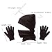 Hat Gloves Scarf Set Women Men Winter Beanie Hats Fashion Fleece Lined Warmer Knit Scarf Touchscreen Gloves Colorful Set