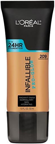 L’Oréal Paris Infallible Pro-Glow Foundation, Caramel Beige, 1 fl; oz.