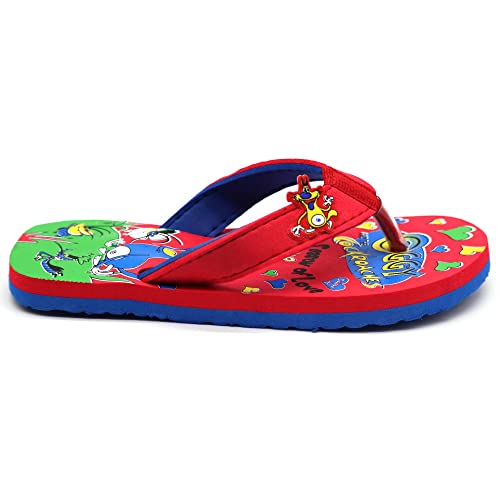 Image of SVAAR Cartoon Kids Flip-Flop | Comfortable, Indoor & Outdoor Slippers for Boys or Girls