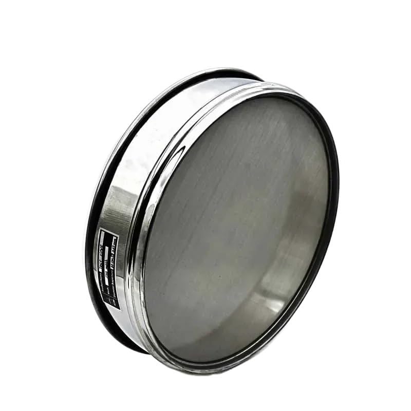 304 Stainless Steel Lab Analysis Sieve - 30cm Diameter, 325 Mesh, 0.045mm Aperture for Accurate Sampling and Inspection