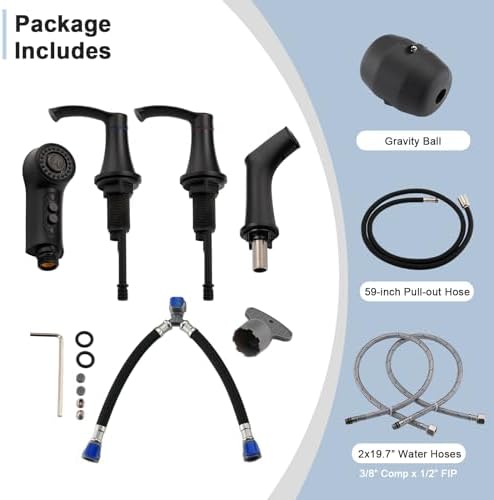 Sleek Efficient: Hole Bathroom Faucet with Sprayer Review