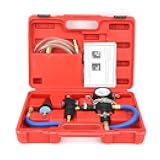 Coolant Vacuum Refill Kit, Cooling System Vacuum Purge Radiator, Universal Automotive Water Pneumatic Vacuum Antifreeze Change Filler Set, With Adapter Case Hose For Car Van Suv