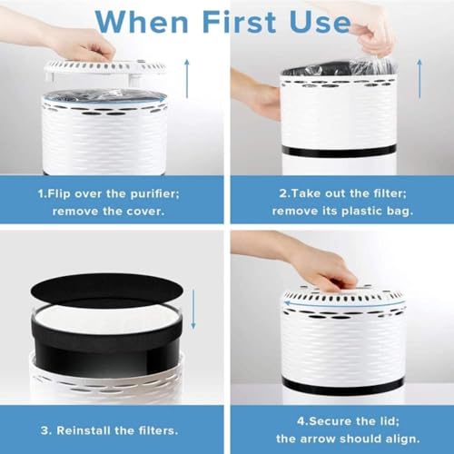 Image of Levoit LV-H132 Air Purifier Replacement Filter, Genuine Air Filters, 2 Count (Pack of 12)