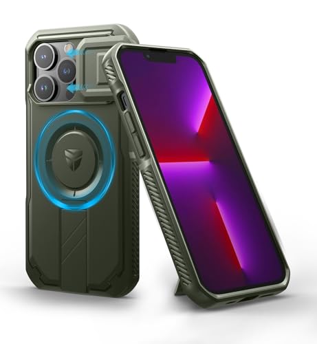 Coque iPhone 13 Pro Magnétique anti-rayures protégeant l'appareil photo et l'écran