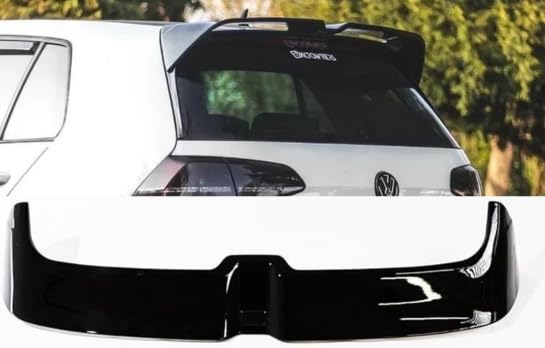 [GOOD SPOILER] Alerón Trasero para Volkswagen Golf MK7 GTD GTI-R (Negro Brillante)
