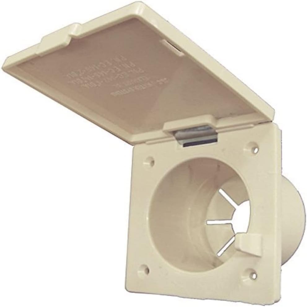 Zebra RV (RE147C Colonial White Cable Hatch by