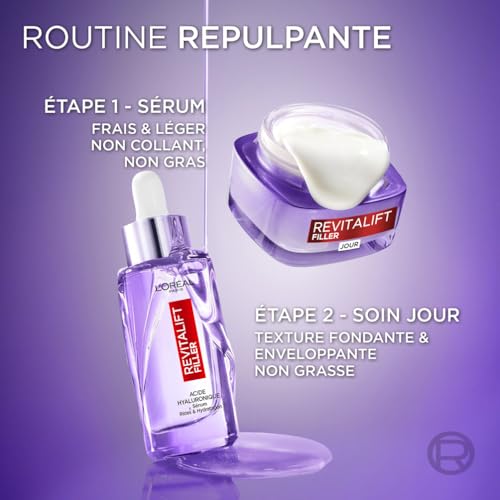 'oréal Paris Revitalift Filler Routine Anti Rides 2 Produits - vue 6