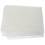 Tela de malla para alfombra: está hecha de un material excelente, es duradera y resistente, red con gancho de cierre