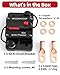 Voltrish 60 Amp Marine Circuit Breaker Switch for Trolling Motor Battery Box, Premium 12V - 48V 60A DC Breaker for Boat Motor, RV, Solar Panel & Car Audio, One-Click Reset, No Fuse Needed
