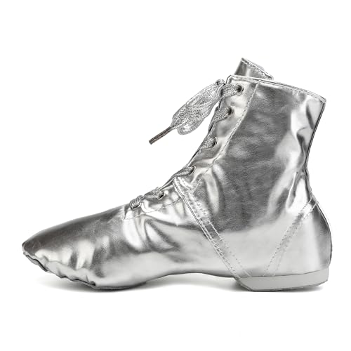 HIPPOSEUS Women Jazz Shoes Split Sole Dance Boots Ballet Dance Shoe for Men