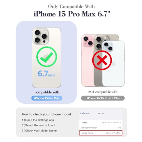 Coque iPhone 15 Pro Max chic et mignonne motif rayé violet protection mince