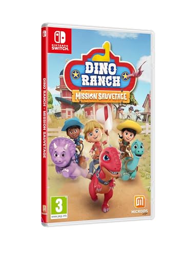 Dino Ranch Mission Sauvage Switch avec mini-jeux interactifs et missions éducatives PEGI 3